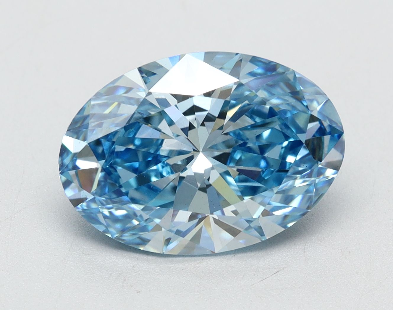 2.73 ct. oval Lab Grown Diamond front image