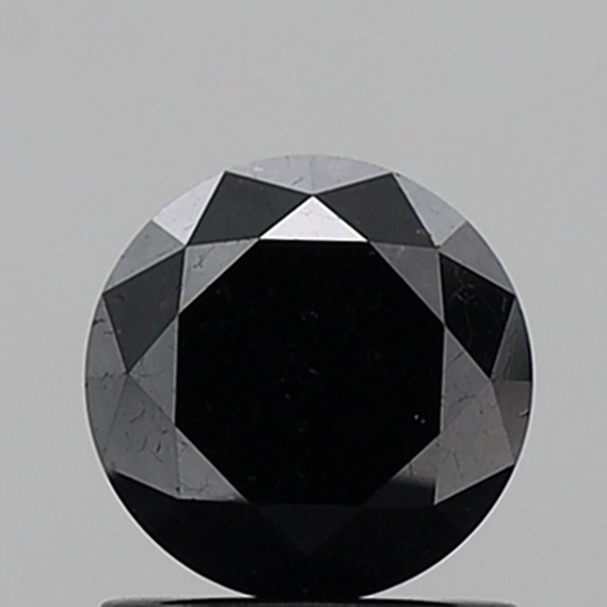1.19 Carat Round Diamond Fancy Black VVS2