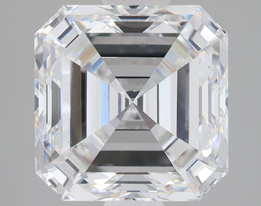 4.04 ct lab-grown Asscher Diamond