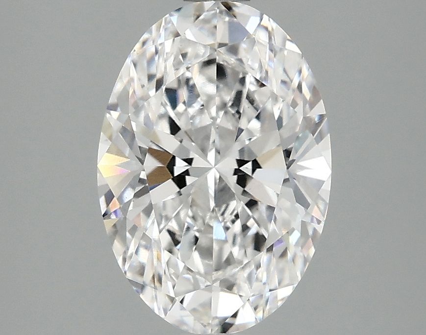 2.06 ct. oval Lab Grown Diamond front image