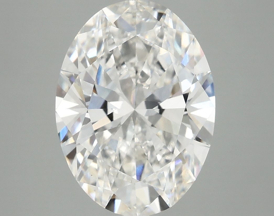 3.91 ct. oval Lab Grown Diamond front image