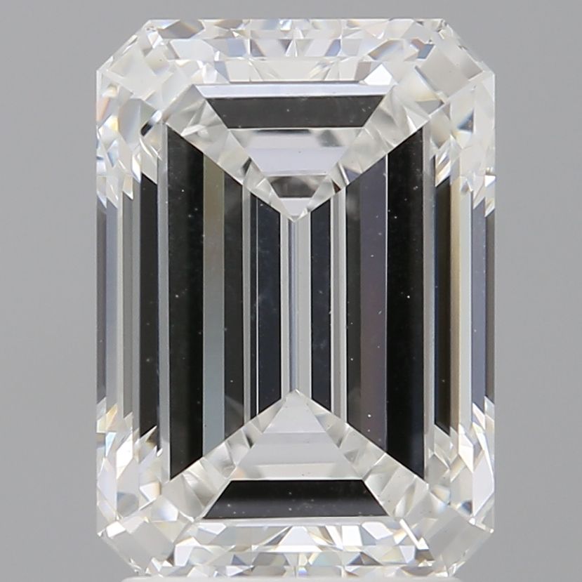 3.02 ct. emerald Lab Grown Diamond front image