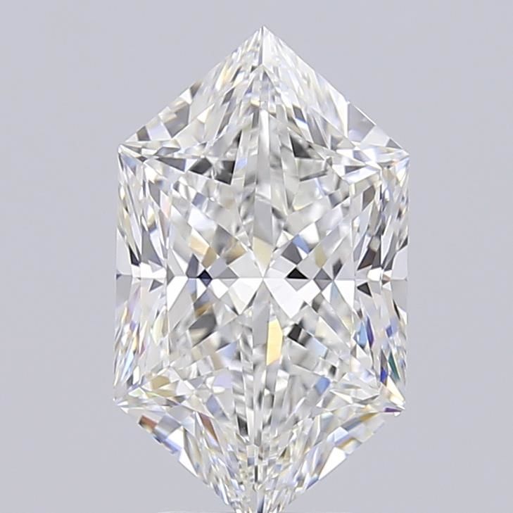 3.09 ct lab-grown Hexagonal Diamond