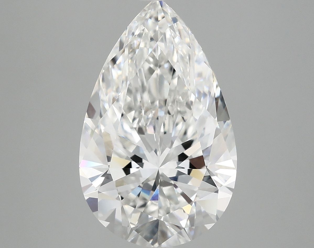 4.10 ct. pear Lab Grown Diamond front image