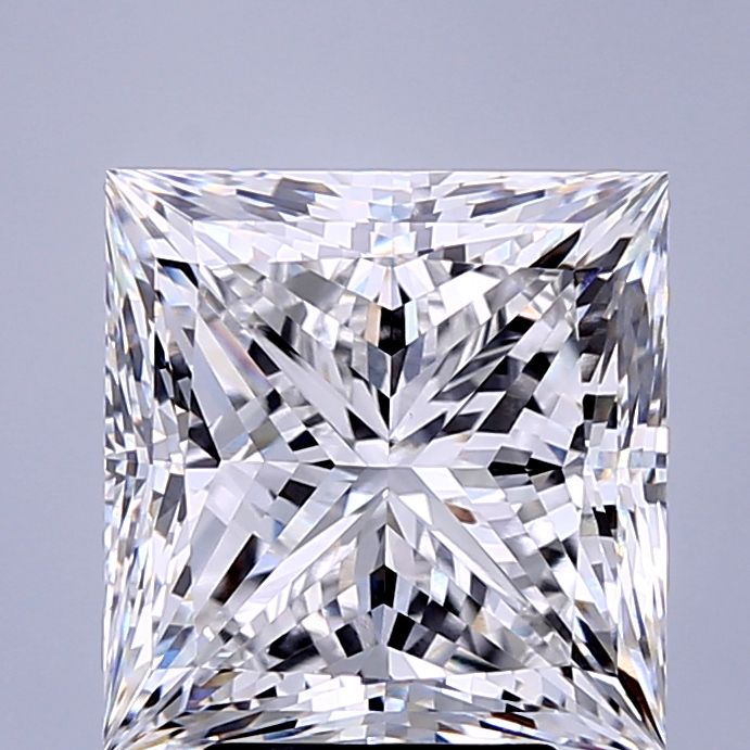 5.28 ct. princess Lab Grown Diamond front image