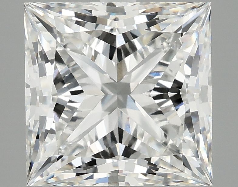 4.20 ct. princess Lab Grown Diamond front image