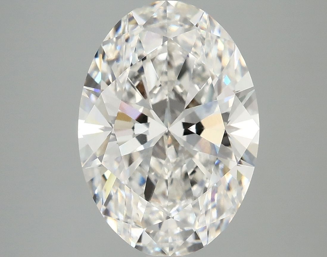 3.92 ct. oval Lab Grown Diamond front image