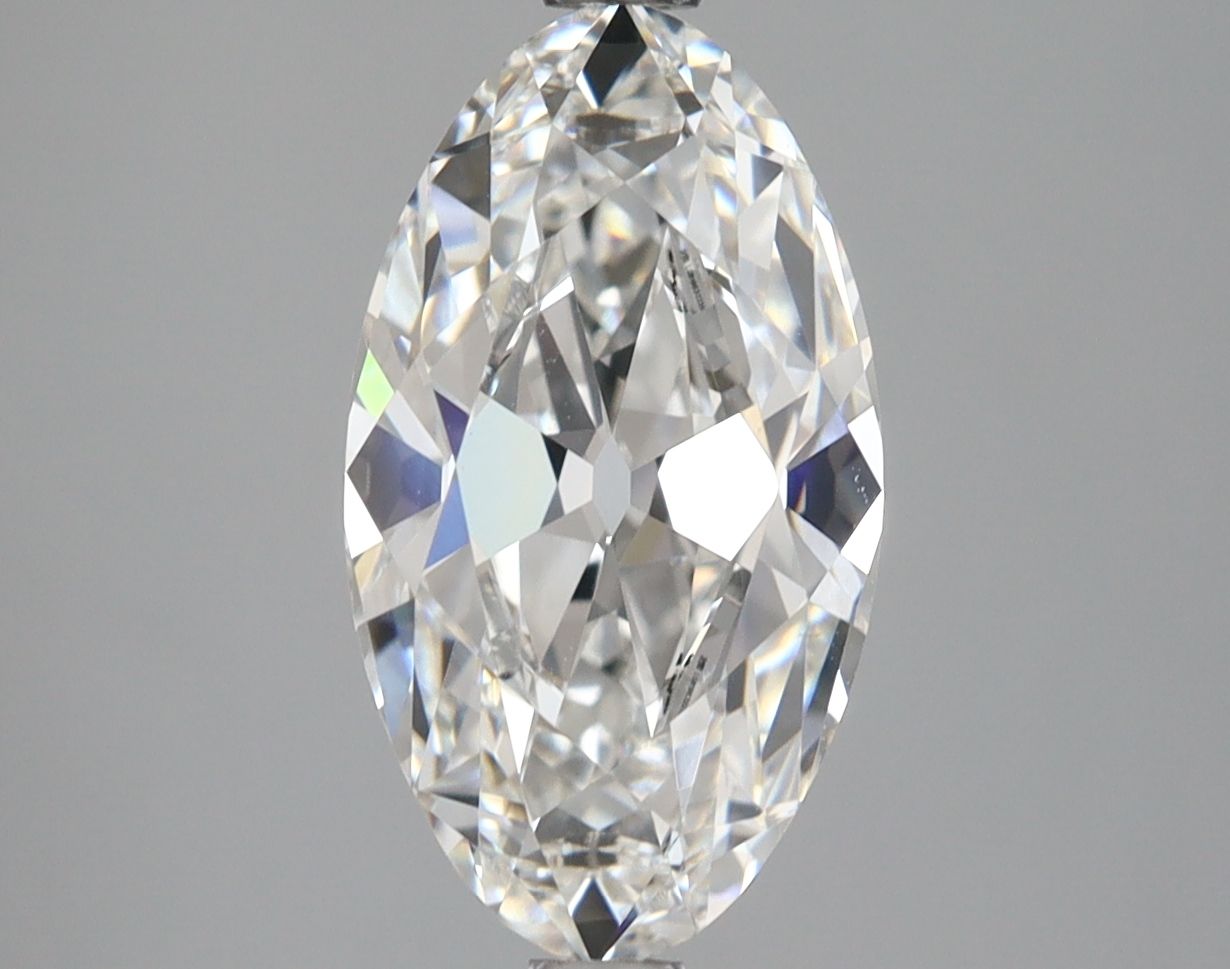 2.98 ct. oval Lab Grown Diamond front image