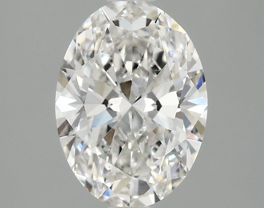 2.02 ct. oval Lab Grown Diamond front image