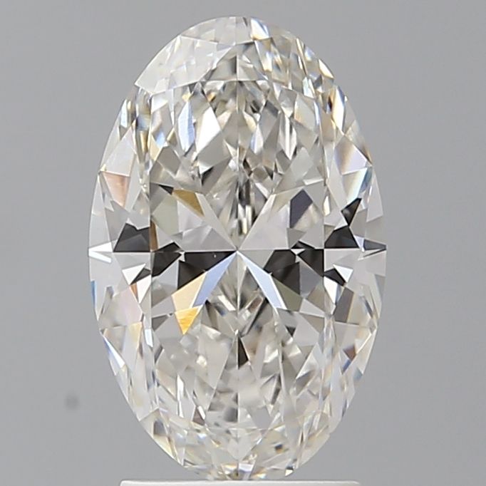 2.54 ct. oval Lab Grown Diamond front image