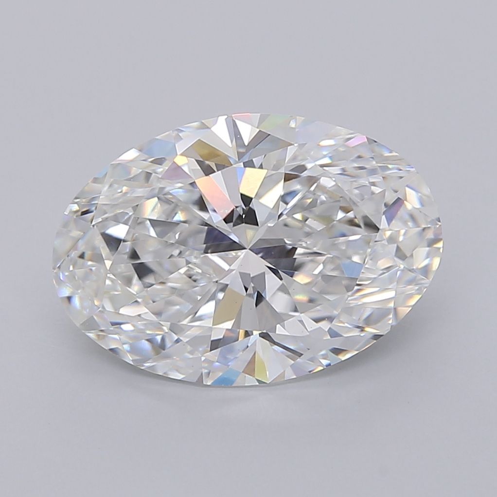 5.10 ct. oval Lab Grown Diamond front image