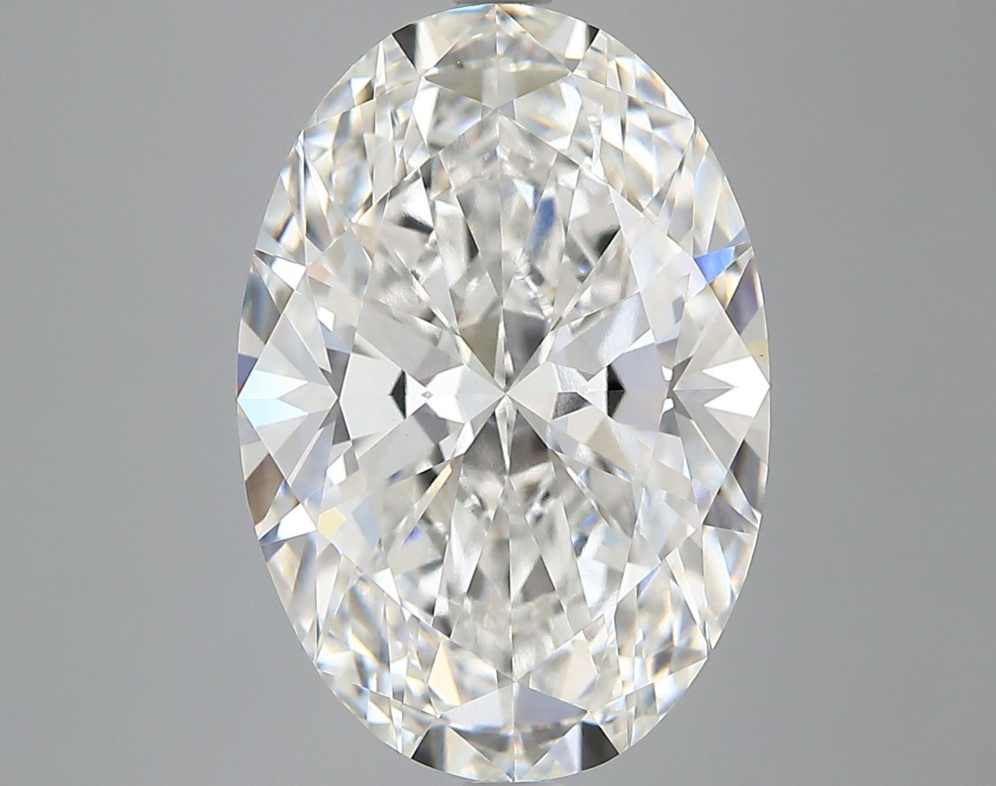 6.07 ct. oval Lab Grown Diamond front image