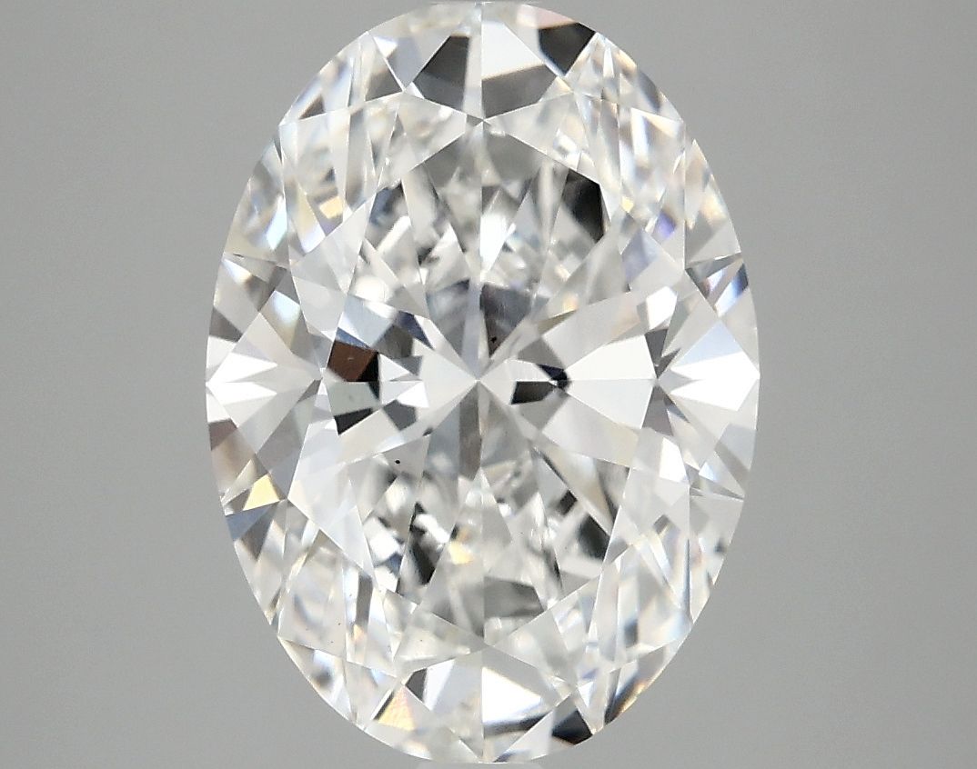3.85 ct. oval Lab Grown Diamond front image