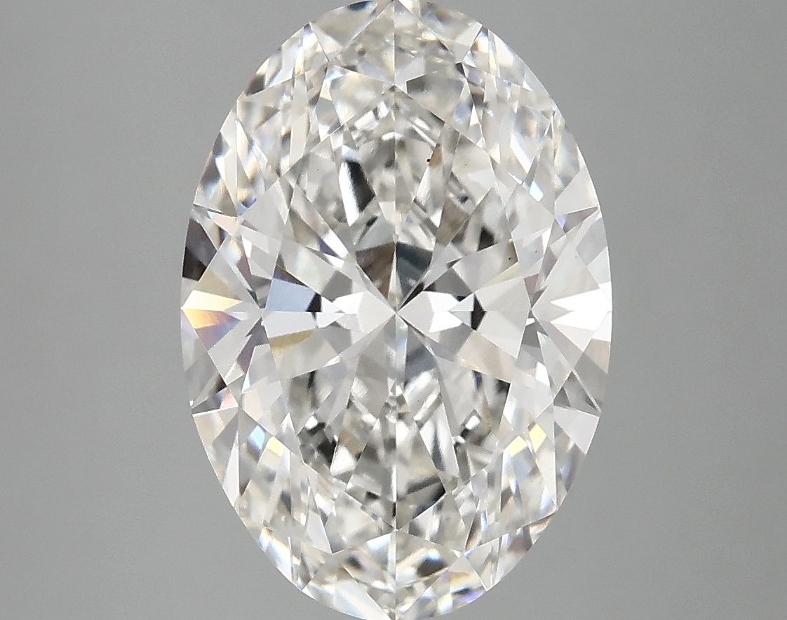 4.10 ct. oval Lab Grown Diamond front image