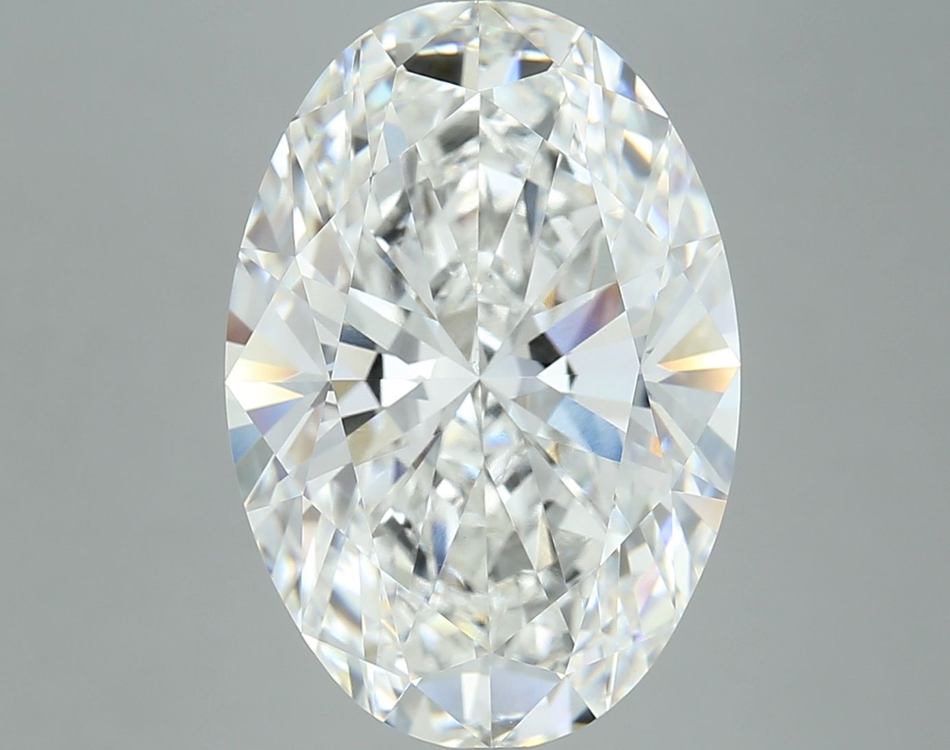 9.03 ct. oval Lab Grown Diamond front image