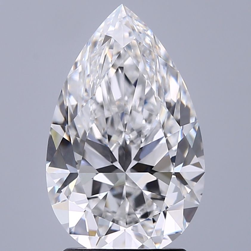 2.50 ct. pear Lab Grown Diamond front image