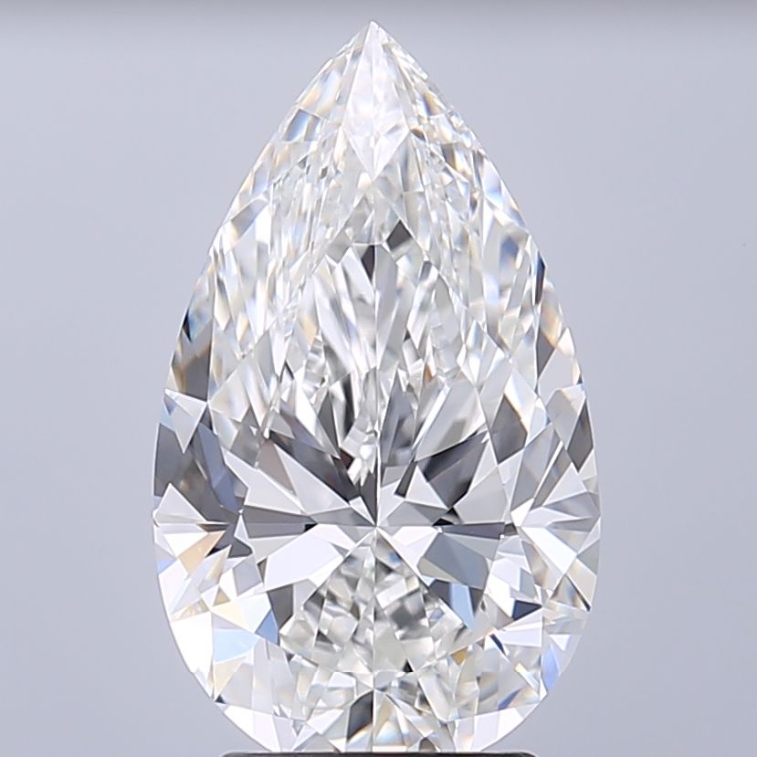 3.18 ct. pear Lab Grown Diamond front image