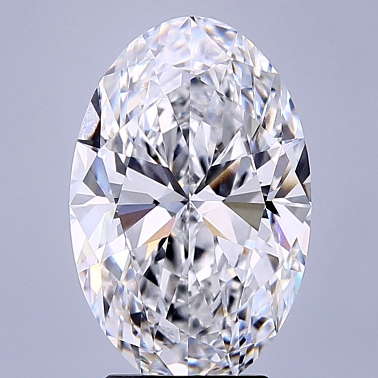 3.82 ct. oval Lab Grown Diamond front image