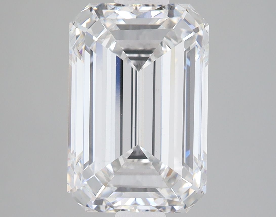 3.70 ct. emerald Lab Grown Diamond front image