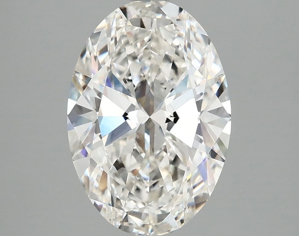 3.02 ct. oval Lab Grown Diamond front image