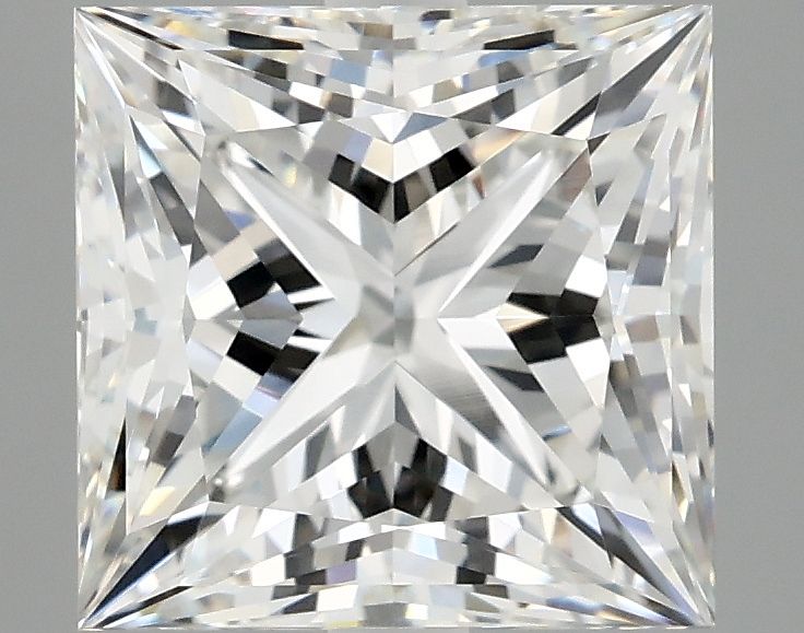 4.06 ct. princess Lab Grown Diamond front image