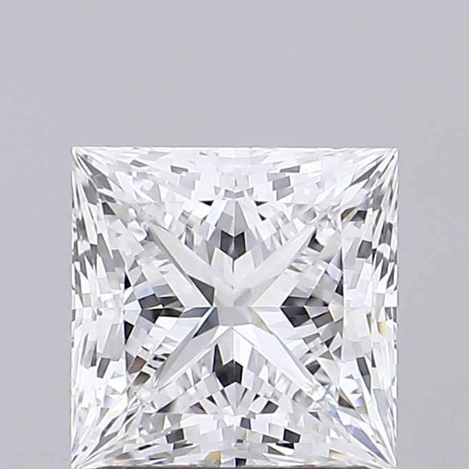 1.55 ct. princess Lab Grown Diamond front image