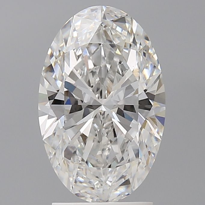 2.54 ct. oval Lab Grown Diamond front image