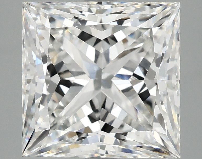 4.19 ct. princess Lab Grown Diamond front image