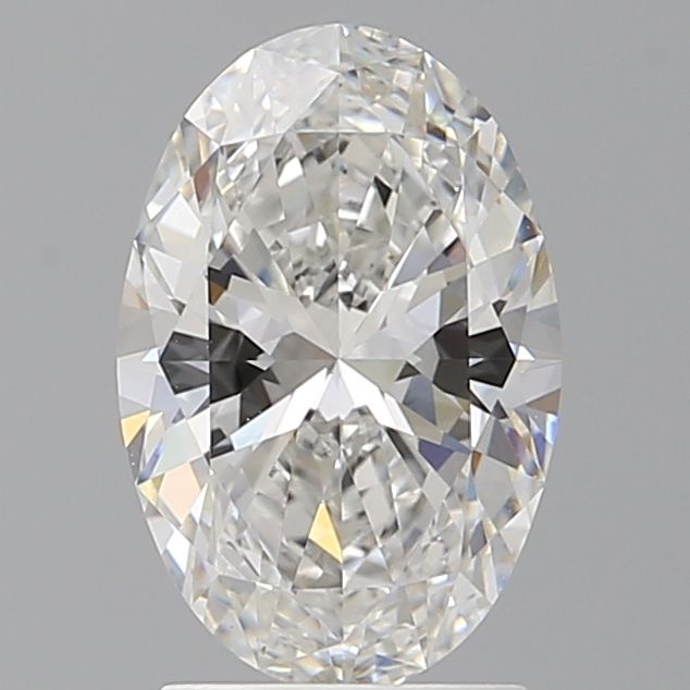 2.10 ct. oval Lab Grown Diamond front image