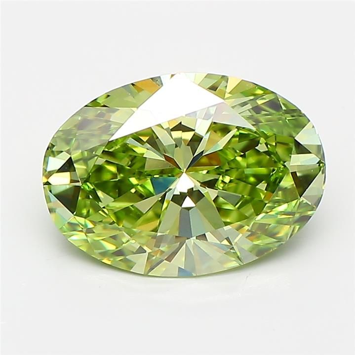 2.57 ct. oval Lab Grown Diamond front image