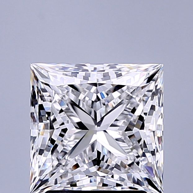 2.72 ct. princess Lab Grown Diamond front image