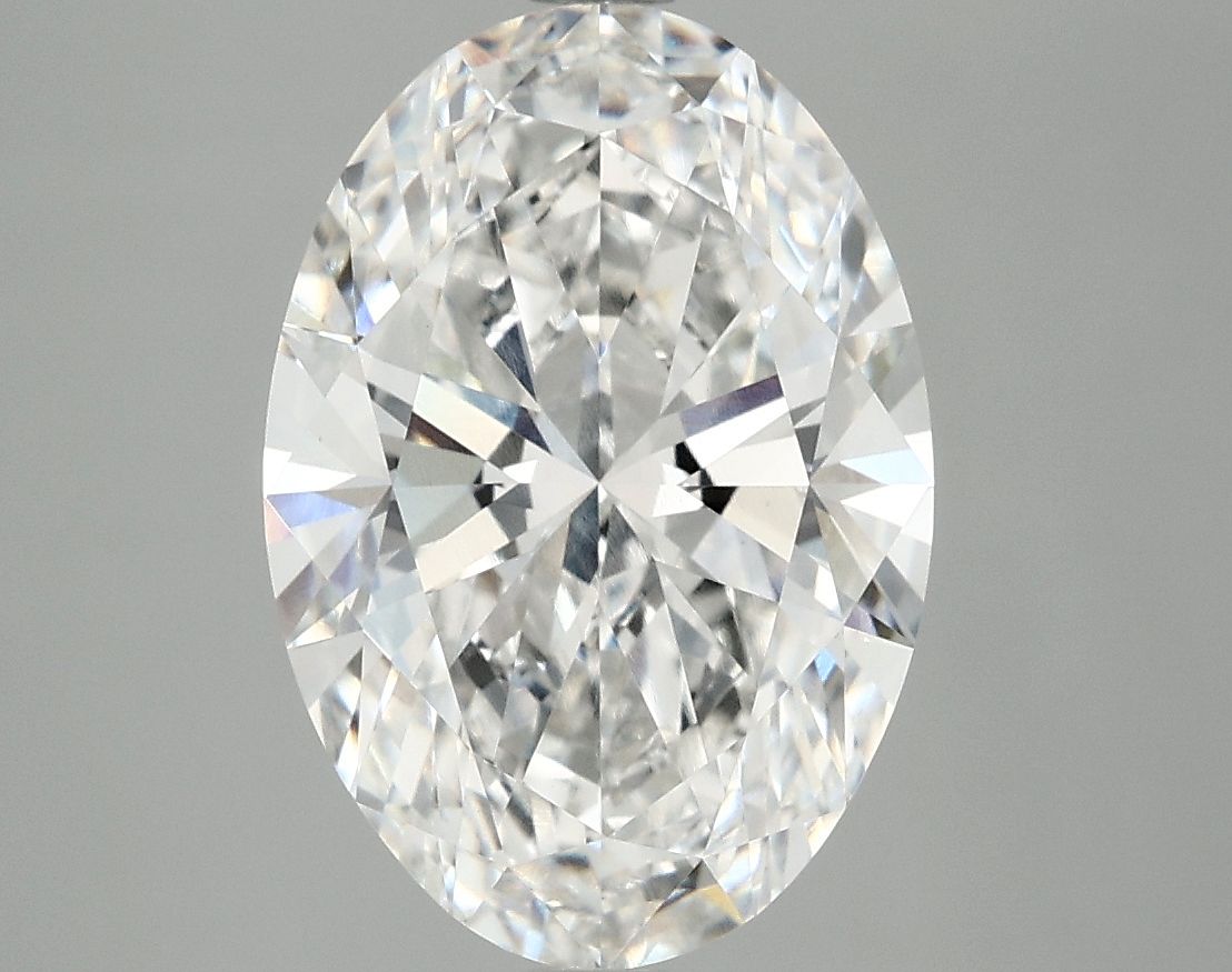 4.09 ct. oval Lab Grown Diamond front image