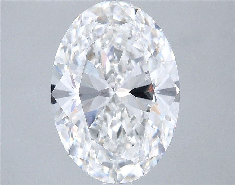 3.57 ct. oval Lab Grown Diamond front image
