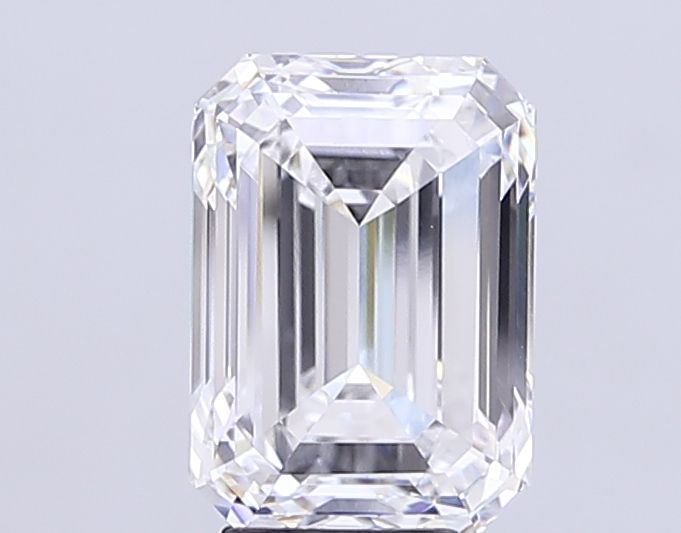 6.13 ct. emerald Lab Grown Diamond front image