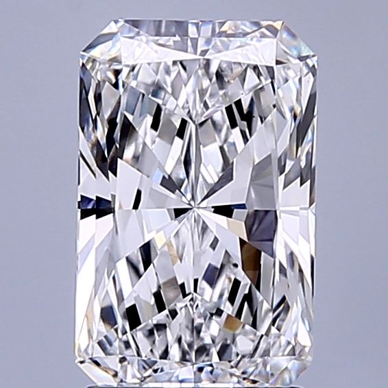 2.10 ct. radiant Lab Grown Diamond front image