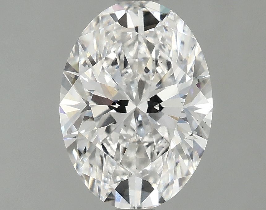 2.10 ct. oval Lab Grown Diamond front image