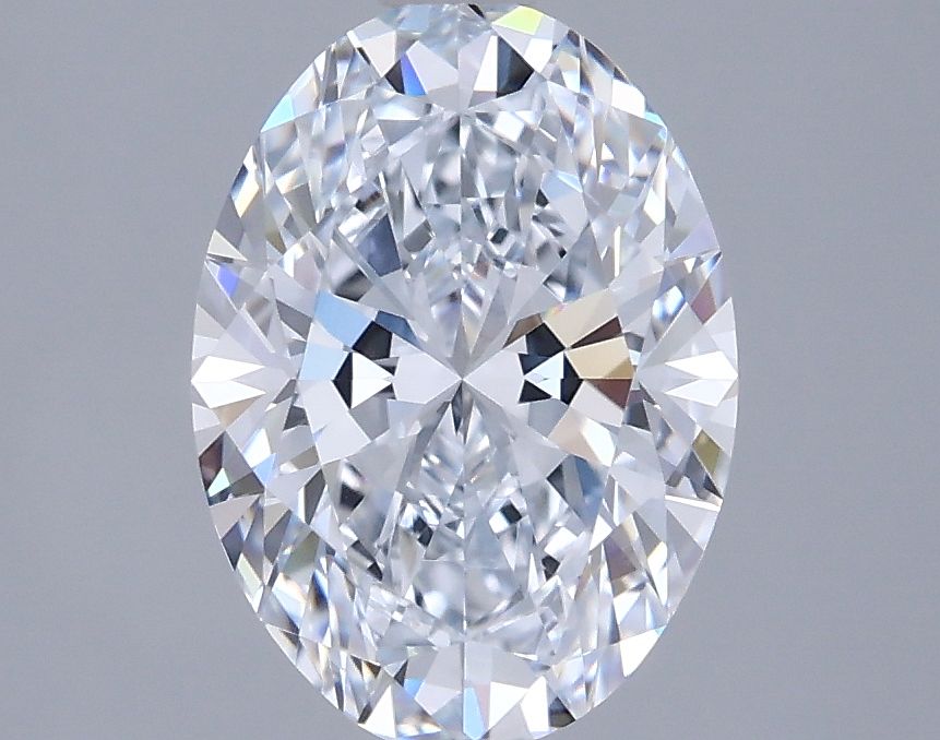2.02 ct. oval Lab Grown Diamond front image