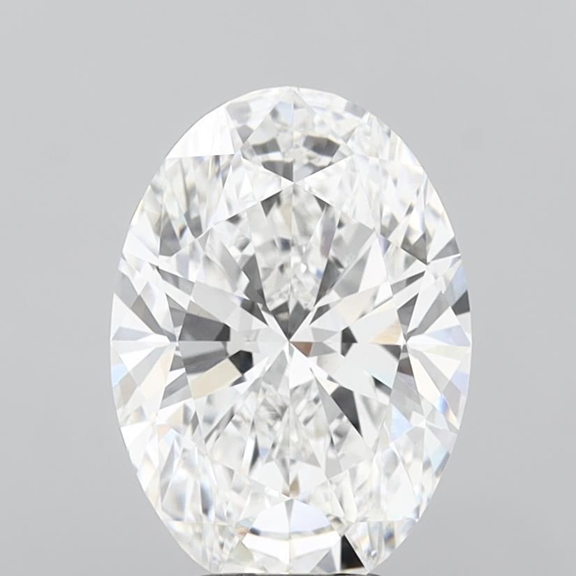 5.29 ct. oval Lab Grown Diamond front image