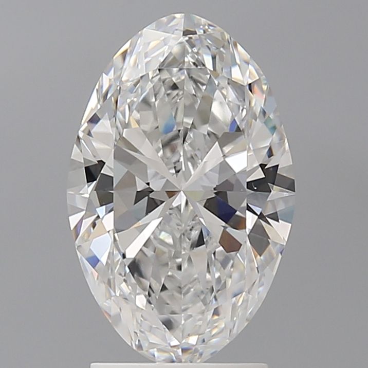 2.50 ct. oval Lab Grown Diamond front image