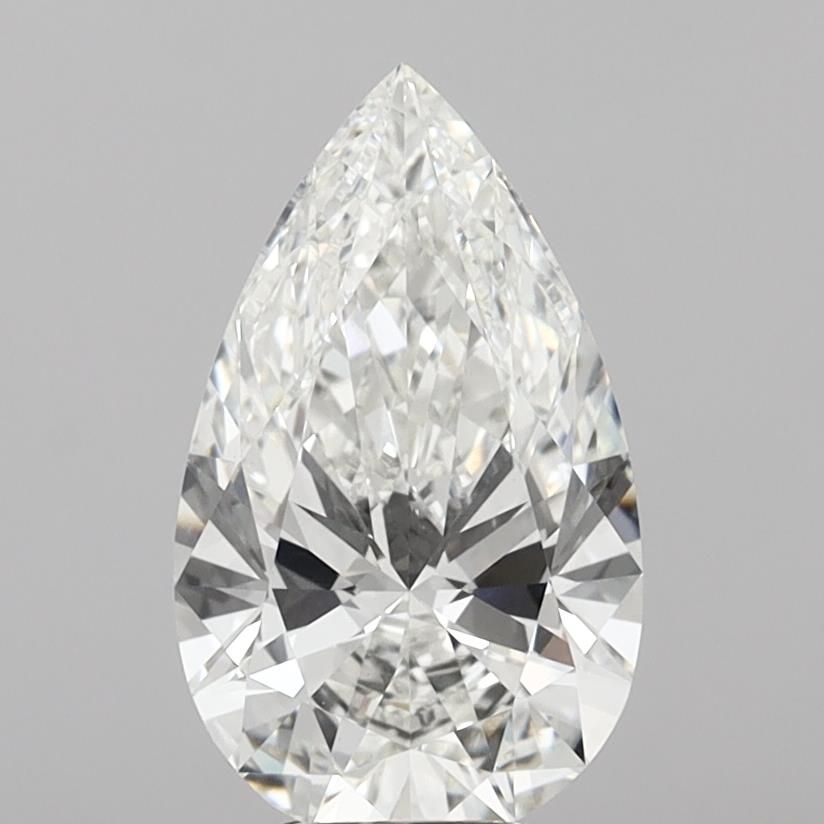5.09 ct. pear Lab Grown Diamond front image
