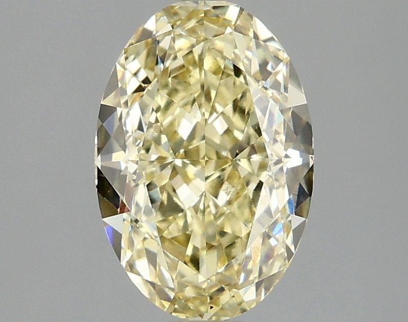 2.10 ct. oval Lab Grown Diamond front image