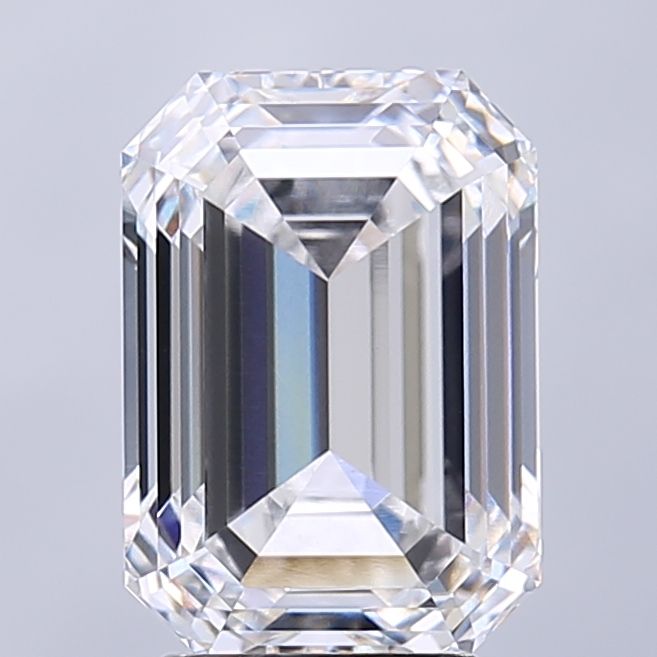 3.71 ct. emerald Lab Grown Diamond front image