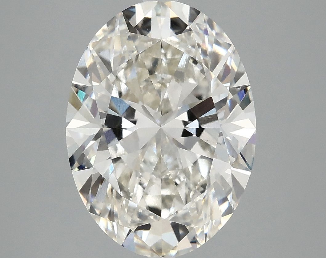 4.02 ct. oval Lab Grown Diamond front image