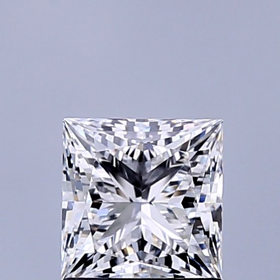 1.30 ct. princess Lab Grown Diamond front image