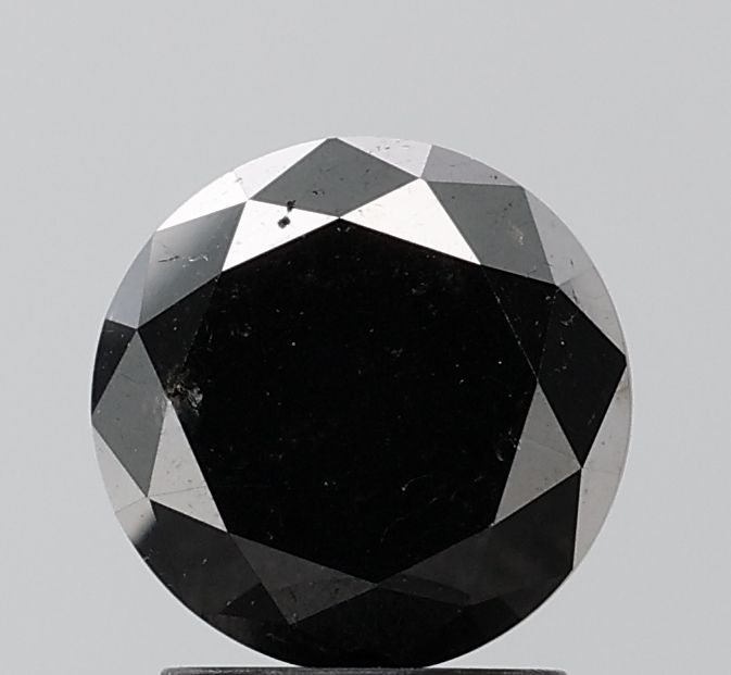 2.28 Carat Round Diamond Black VS1