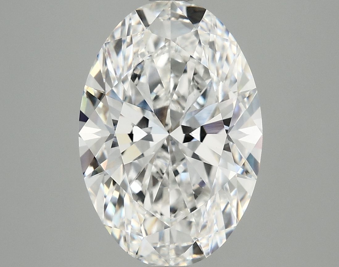 4.08 ct. oval Lab Grown Diamond front image