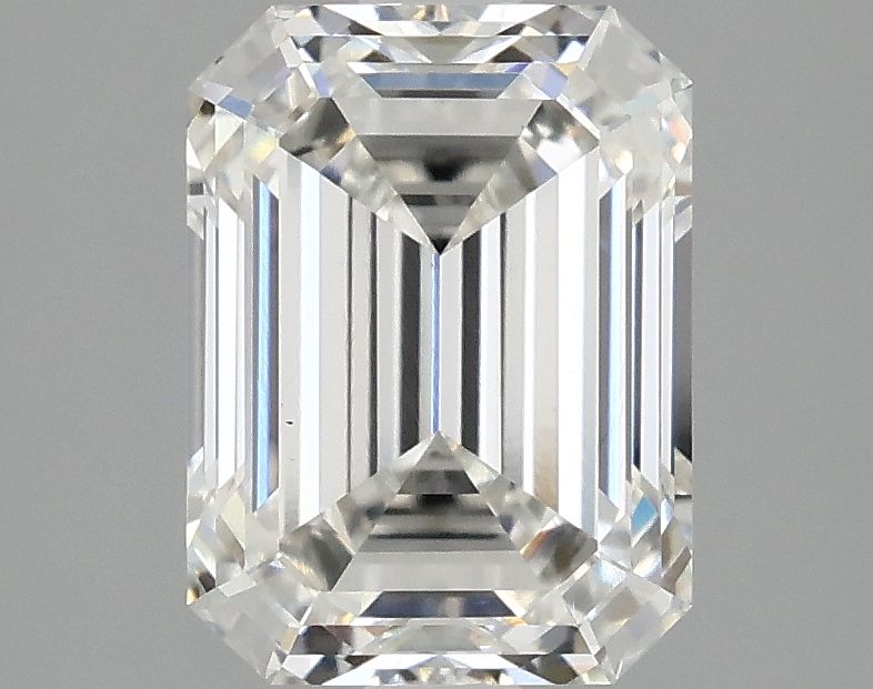 2.55 ct. emerald Lab Grown Diamond front image