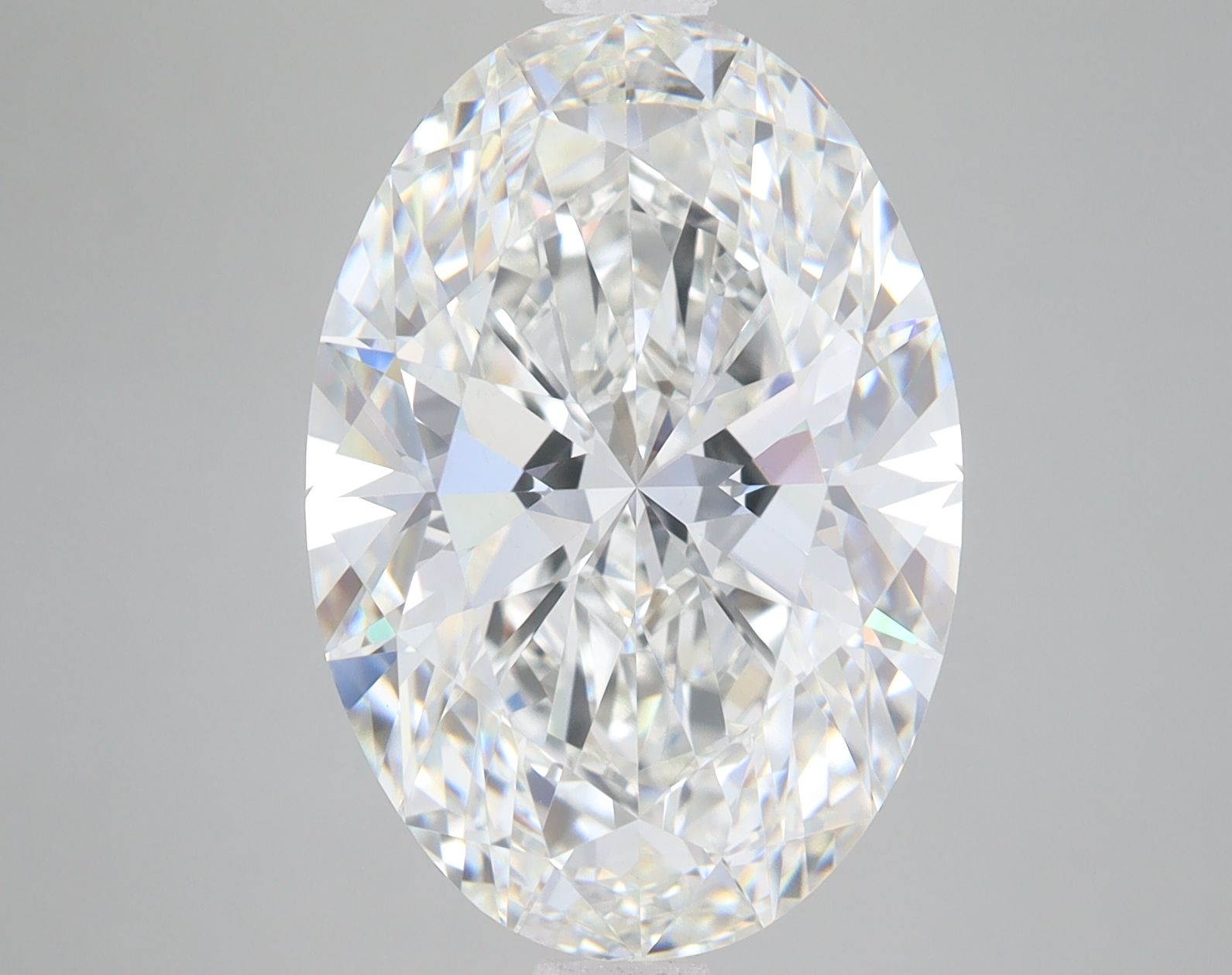 8.09 ct. oval Lab Grown Diamond front image