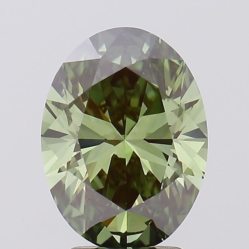 3.05 ct. oval Lab Grown Diamond front image