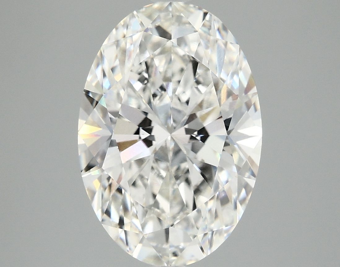 4.10 ct. oval Lab Grown Diamond front image